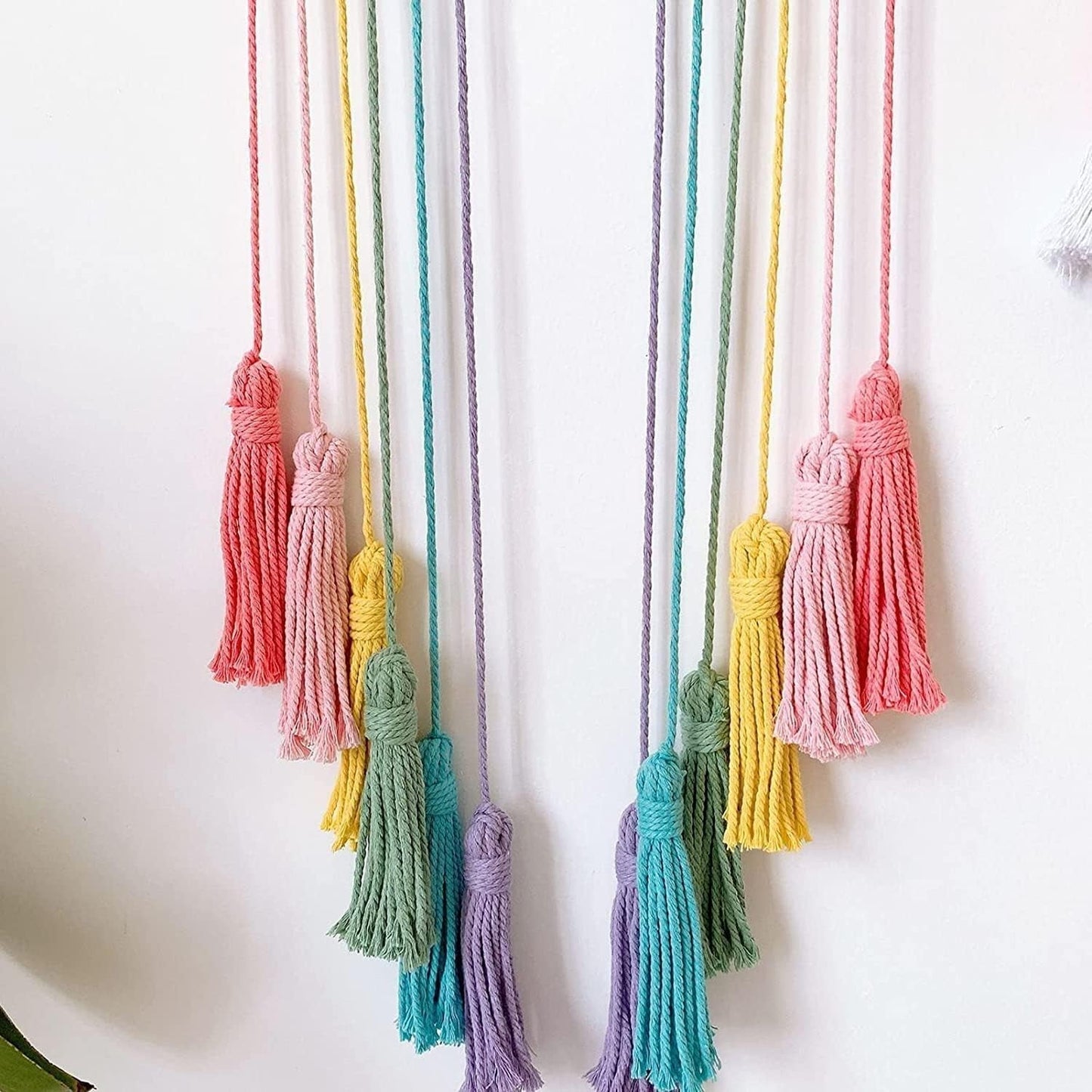 Tapiserie rainbow decorare funie bumbac curcubeu Casa - Accesorii si Decoratiuni Naty Shop
