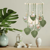 Tapiserie stil fereastra decorare 40cm verde Casa - Accesorii si Decoratiuni Naty Shop