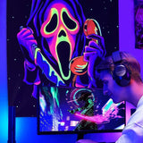 Tapiserie tapiterie fata groaza blacklight fantome reactiva Casa - Accesorii si Decoratiuni Naty Shop