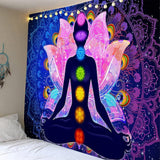 Tapiserie tapiterie mandala colorata mistica Casa - Accesorii si Decoratiuni Naty Shop