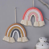 Tapiserie tesute curcubeu boem acasa arta colorata Casa - Accesorii si Decoratiuni Naty Shop