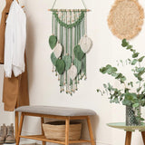 Tapiserie weldomcor tapiterie mic comert margele lemn frunze Casa - Accesorii si Decoratiuni Naty Shop