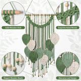 Tapiserie weldomcor tapiterie mic comert margele lemn frunze Casa - Accesorii si Decoratiuni Naty Shop