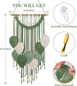Tapiserie weldomcor tapiterie mic comert margele lemn frunze Casa - Accesorii si Decoratiuni Naty Shop