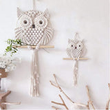 Tapiserie ysglife bufnite decorare manual ornament arta agatatoare Casa - Accesorii si Decoratiuni Naty Shop