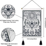 Tapiserie yugarlibi 2pcs tapiserii mici hanging luna soarele Casa - Accesorii si Decoratiuni Naty Shop