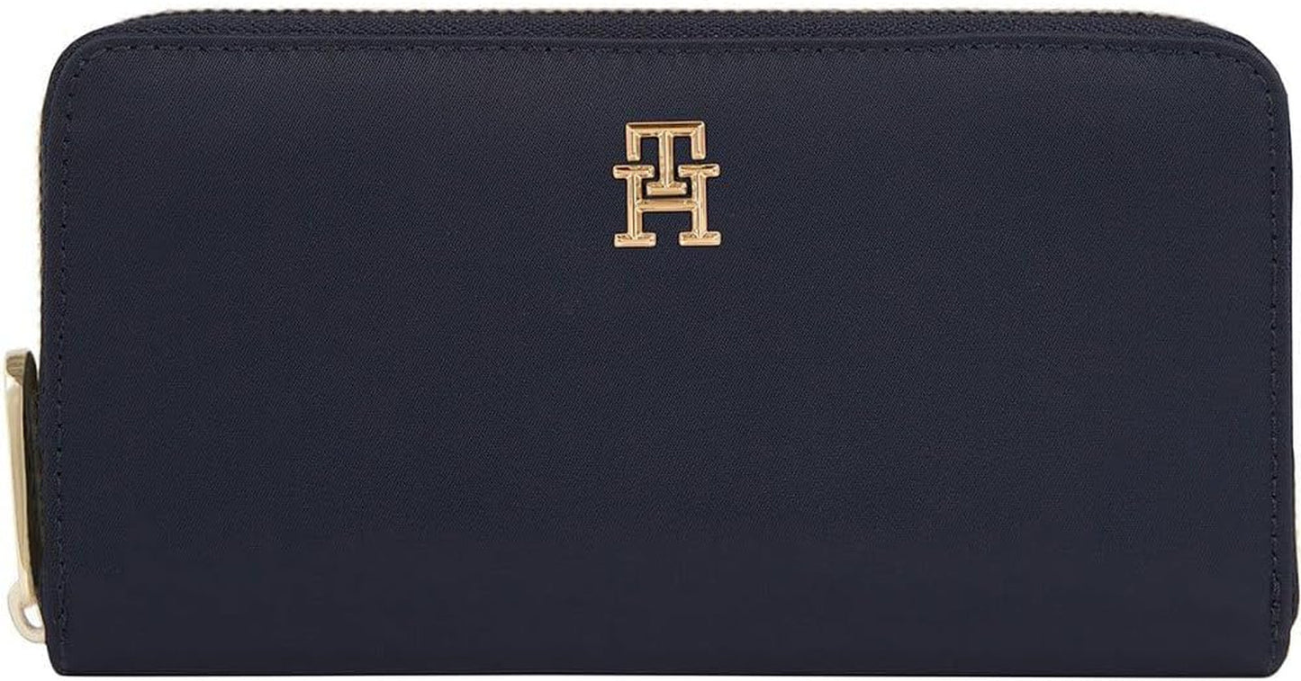 Tommy Hilfiger doamnelor portofel Poppy sloturi mari pentru carduri Portofel Femei Naty Shop Albastru spațial Os