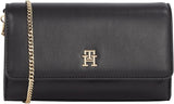 Tommy Hilfiger geantă de umăr Eternity Chain Crossover lanț de umăr Genti Femei Naty Shop Negru (negru)