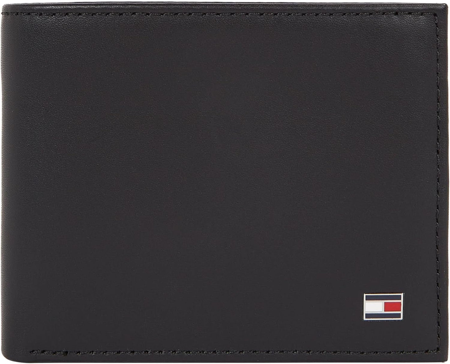Tommy Hilfiger portofel pentru bărbați Eton Mini Small Portofel Barbati Naty Shop Negru
