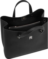 Tommy Hilfiger satchel sac emblemă detașabil curea de umăr Genti Femei Naty Shop