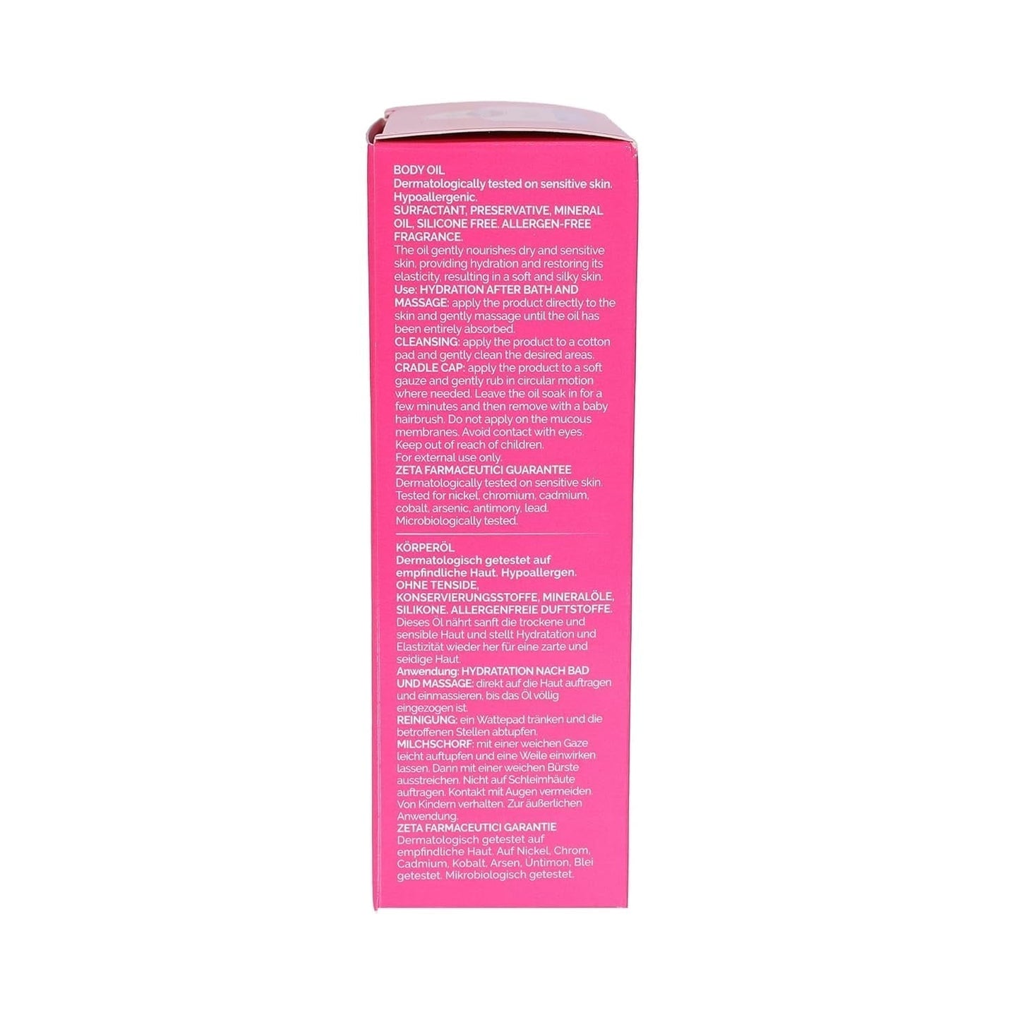 Ulei de corp Starch Mio, îndepărtează pălăria de leagăn de la nou-născuți, 200 ml Copii - Baie si Skincare Naty Shop