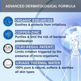 Uriage Baby Peri-Oral Care with organic precious white & copper-zinc 30ml - Calmează imediat iritațiile - Repară și curăță pielea - Se absoarbe rapid - Fără parfum - 94% ingrediente de origine naturală Copii - Baie si Skincare Naty Shop