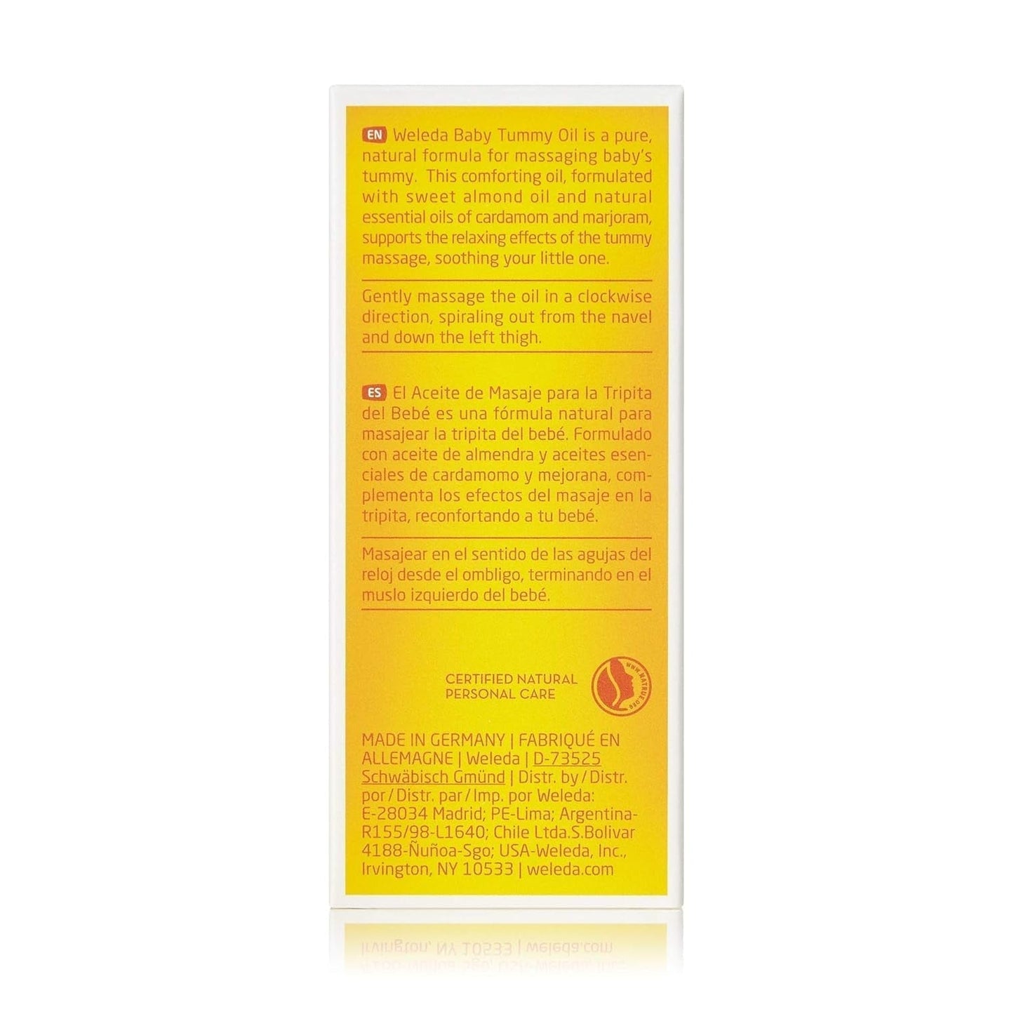 Weleda Baby Tummy Oil, 50 ml Copii - Baie si Skincare Naty Shop