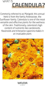 WELEDA Organic Baby Calendula Care Cream Body & Face 75ml - Cremă de față / cremă de piele pentru cosmetice naturale cu ulei de susan și lanolină pentru îngrijirea pielii uscate. Cremă hidratantă de îngrijire pentru bebeluși și copii Copii - Baie si Skincare Naty Shop