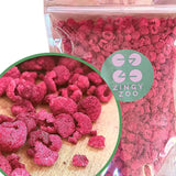 Zmeură liofilizată Bucăți rupte | XL 300g Fructe uscate Liofilizate | Zmeură uscată Fără gluten Fructe liofilizate | Fructe liofilizate | Zmeură liofilizată Produse deshidratate Naty Shop 300G